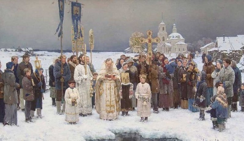 Антон Овсяников. Крещение.